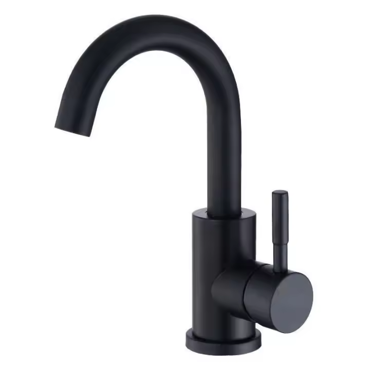 Grifo de baño giratorio de 360° negro - 1