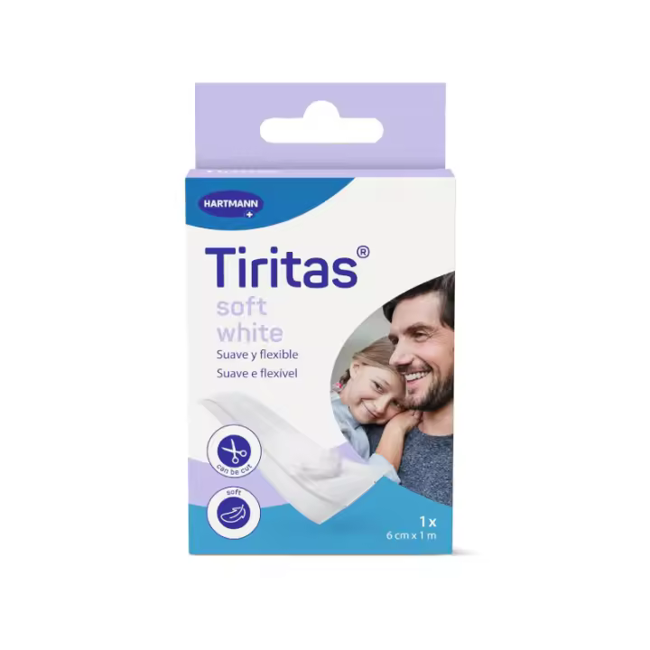 HARTMANN TIRITAS SOFT WHITE 6 CM X 1 M - 1