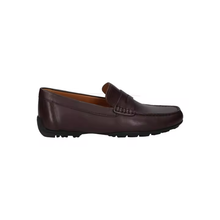 Geox Men's Dress Sandals in Brown - Stylish synthetic leather sandals with a textile lining, Velcro closure, and open toe design, perfect for autumn-winter and spring-summer casual wear, ideal men's sandals. - 1