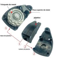 Cuerda De Ataque Para Tienda De Campaña 6mm 2/3/5m Exterior Resistente Al Viento Con Cierre Ratcheteado Gancho De Ancoraje De Polipropileno - details 1