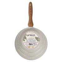 SAN IGNACIO Set de 3 Sartenes antiadherentes en Aluminio prensado Ø16Ø20Ø24 cm ACACIA - details 10