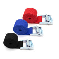Cinta De Atado De Carga Con Hebilla De Metal Para Coche Motocicleta Bicicleta 1M Cinta De Fijación De Equipaje Fuerte Y Duradera - details 7