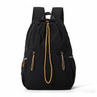 Mochila De Cordón Resistente Al Agua De Nylon Oxford Para Actividades Al Aire Libre Con Varios Bolsillos Adecuada Para Aventuras - details 1