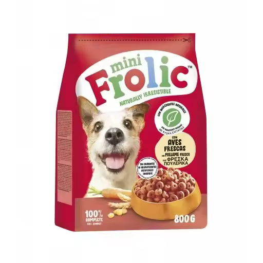 Frolic Pienso Semihúmedo para Perros Adultos Mini Sabor Ave (Perros , Comida , Pienso) - 800 GR - 1