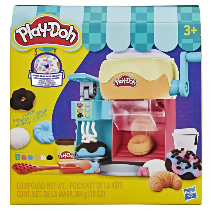 Hasbro - Tienda De Donut Play-Doh.Incluye 5 Botes. (G23085L0) - 1