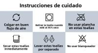 6 Pack Toallas De Cocina De Algodón Puro Terry Ultra Suaves Y Absorbentes Tamaño 12x12 Pulgadas Para Lavar Platos Y Limpieza - details 2