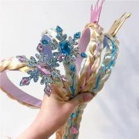 Cinta De Princesa Elsa Tejida Estilo Tangled Para Niñas Accesorio De Peluquería Disfraz De Princesa Rapunzel Hoop De Pelo Para Niños - details 4