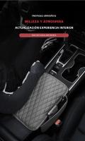 SEAMETAL Funda Para Reposabrazos De Coche Universal Cubierta Transpirable Almohadilla De Descanso Anti-Scratch Protector De Caja Del Consolador Con Bolsa De Almacenamiento Color Negro Gris - details 10