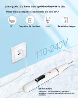 Escáner Ultrasonido Dental Para Eliminar Calculo Y Manchas De Calcio En Dientes Limpiador Electrónico De Placa Dental Quítate La Piedra De Los Dientes - details 10