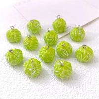 10Pcs Encantos De Resina En Forma De Brócoli 3D Para Manualidades Joyería DIY Pendientes De Comida Simulada Regalos Creativos - details 3