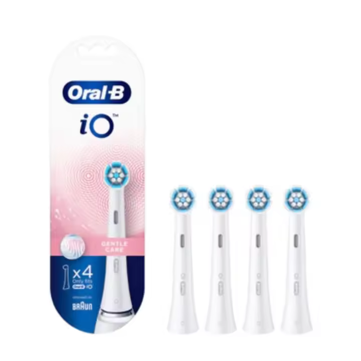 Oral-B Gentle Care Recambios para Cepillo de Dientes Eléctrico - Pack de 4 Cabezales - 1
