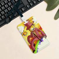 Porta Tarjetas Anime SuperjailS Cartoon Soporte Para Tarjeta De Identificación Con Correa De Cuello Para Estudiantes Y Trabajo Material PVC - details 2