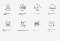Turkmenistán (Tw)-- Numerical Meclado, iluminacion RGB LED, 9 Efectos iluminacion, Silencioso, Español layout - details 9