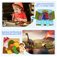 Libro Ocupado De Montessori Para Niñas Juguetes Educativos De Aprendizaje Temprano En La Guardería Actividades Diarias De Aprendizaje Viajes - details 24