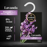 Ambientadores 360 - Pack de 4 Ambientadores Armarios Ámbar Perfums | 0% Alcohol | Perfume Premium Natural | +45 Días Duración | Fragancia Ropa Limpia Armarios y Cajones - details 2