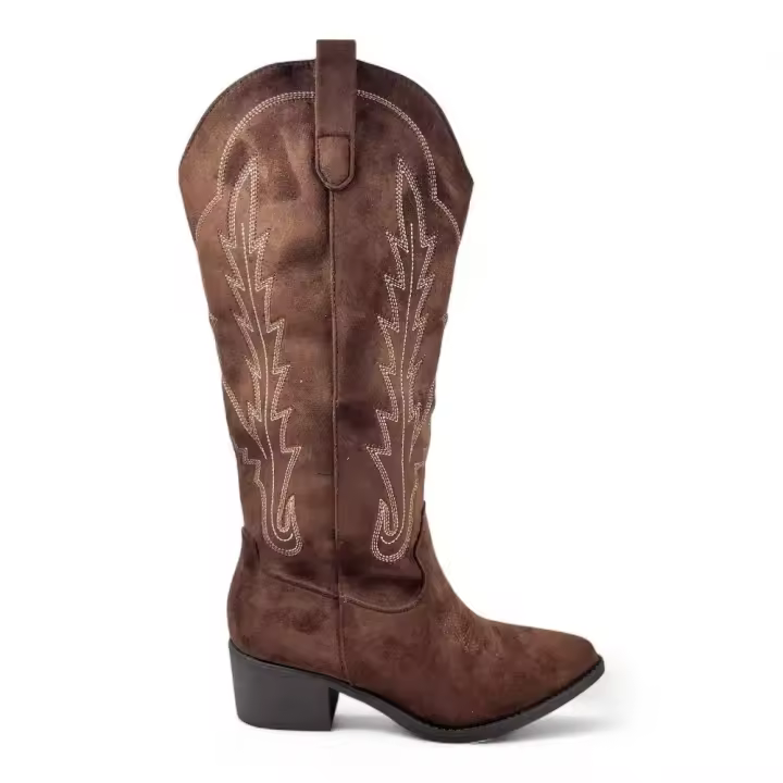 TIMBOS Bota cowboy de mujer color marron 132230 - 1