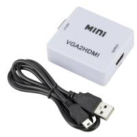 Adaptador Mini VGA a HDMI Con Audio 1080P Compatible Para PC Portátil HDTV Proyector Cable USB Incluido - details 5