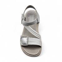 Calzados soraia, Sandalias Deportivas de Mujer con Cierre de Velcro, Suela Antideslizante y Amortiguada, Sandalia Abierta para Caminar, Senderismo o Uso Diario, Diseño Cómodo y Ligero para Verano Liso Casual - details 12