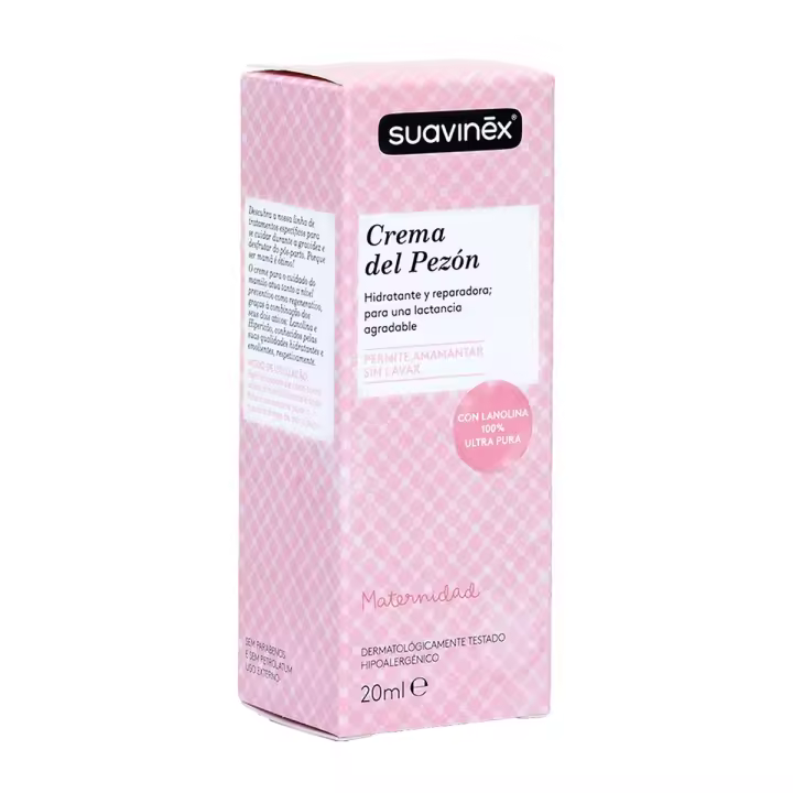 Suavinex crema cuidado del pezon 20 ml - 1