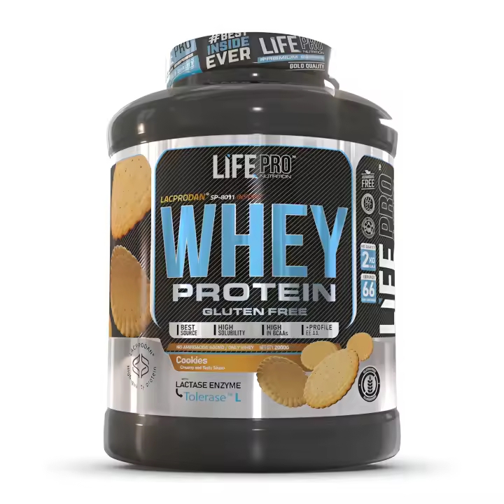 Whey 2kg Life Pro - sin gluten - low lactose - 1