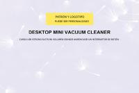 Cepillo De Aspiradora Para Mesa De Escritorio Herramienta Antipolvo Para Coche Hogar Y Computadora Regalo De Navidad - details 0