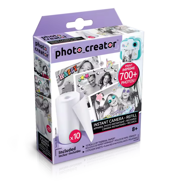 Recambios Instant Camera 10 Rollos - Instant camera Refill Paper - Photo Creator - Canal Toys - CLK 005 - 1