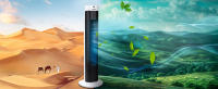 Aigostar Ventilador de torre silencioso con control remoto – Oscilación de 85°, temporizador de 7,5 h, 3 velocidades y 3 modos, ideal para el hogar, estudio o oficina, color negro - details 10