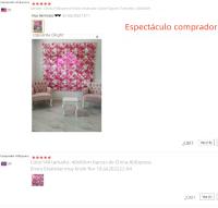 Pared De Flores Artificiales Rosa De Seda Para Decoración De Bodas Baby Show Navidad Casa Fondo Decorativo Hechas a Mano - details 3