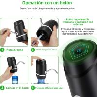 Bomba De Agua Eléctrica Portátil Para Bebida Universal USB Para Botella De 2-5 Gallones Bomba De Mano Para Agua Potable - details 3