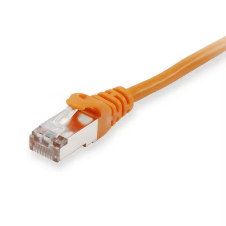 Equip platinum network cable s/ftp halogen free cat 6a 0.25m orange - 1