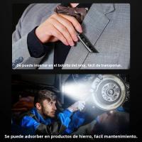 Linterna LED Recargable USB Mini Portátil Para Trabajo Emergencias Exteriores Impermeable Con Imán Y Clip De Bolígrafo - details 26