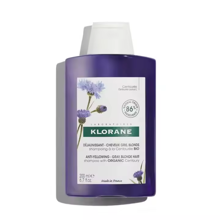 Klorane champu reflejos plateados a la centaurea 200 ml - 1