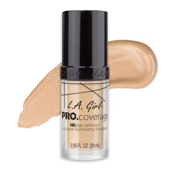 Base de Maquillaje Líquida - Pro Coverage Illuminating: Fair - L.A. Girl - 1