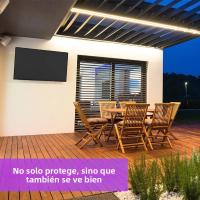 Cubierta Para TV Al Aire Libre Impermeable Y Anti-Polvo Con Protección Solar De Tela Oxford Criptada Para Uso En Courtyard Protección Premium Para Tu TV Al Aire Libre - details 9