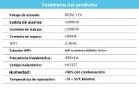 Sistema De Alarma De Seguridad Doméstica KERUI Con Altavoz Y Silbato WIFI 110db Control Remoto a Través De Tuya Sensor De Movimiento Y Puertas Ventanas Para Casa - details 13