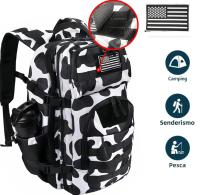 Mochila De Camuflaje Para Actividades Al Aire Libre Y Senderismo Con Ventilador Militar Gran Capacidad Deportiva Y Multifuncional - details 6
