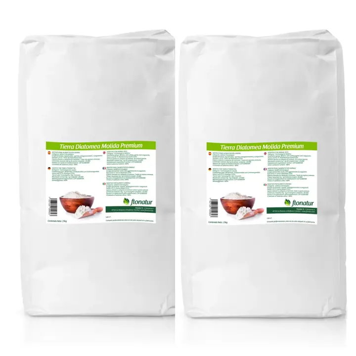 Tierra de Diatomeas 100% Natural, Insecticida Ecológico y Absorbente Multiuso. Flonatur - 1