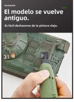 Mini Sándwich De Tipo Pluma Herramienta De Moldeo Para Modelos DIY Máquina De Bricolaje 110V-220V 18W Pulidora De Ranura - details 4