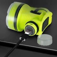 Lámpara De Cara Profesional Para Escuba 2024 Con LED De Alta Potencia 500M IPX8 Torcha De Cabeza Para Pesca Y Diversión Subacuática Incluye Batería Recargable - details 9