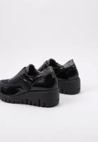 Fluchos F1827 Mocasines Con Cuña Mujer Negro - details 3