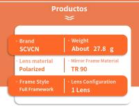 Gafas De Ciclismo Polarizadas SCVCN UV400 Para Hombres Y Mujeres Gafas De Sol Para Deportes Al Aire Libre MTB Ciclismo Al Aire Libre Gafas De Bicicleta De Carretera - details 10