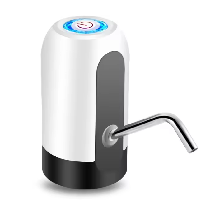 Dispensador De Agua Portátil Eléctrico USB Con Bomba Para Botellas Y Frascos Recargable Universal Adecuado Para Uso Doméstico Y Viajes - 1