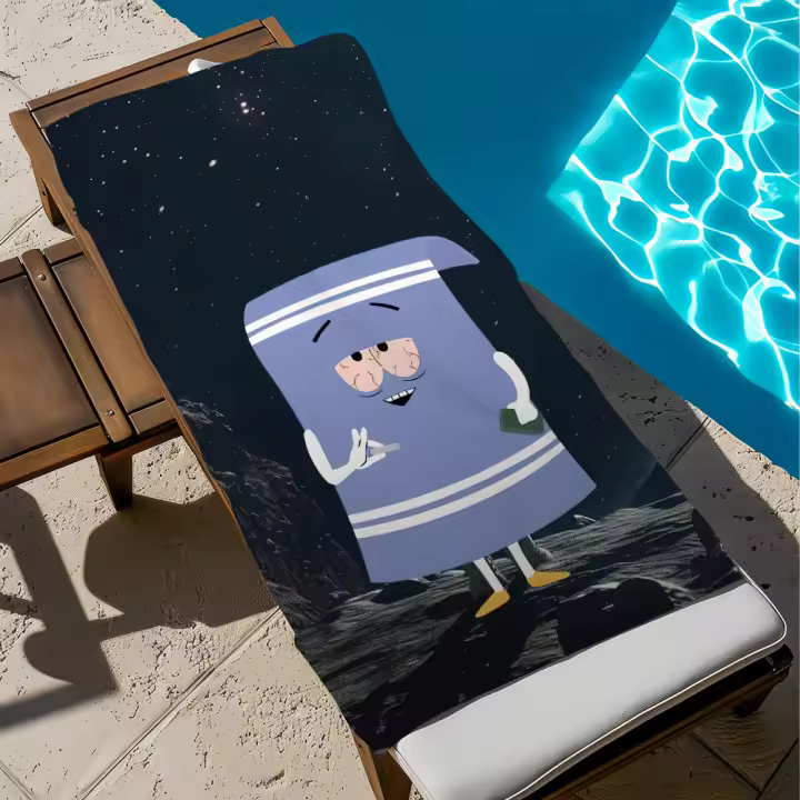 Toallin S-Southpark De Quick Dry Para Playa Piscina Gimnasio Y Camping Toalla De Viaje Suave Y Absorbente De Poliéster 100% - 1