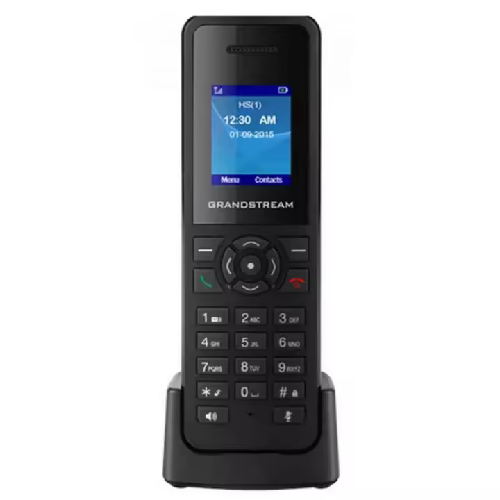 Grandstream Networks DP720 - Teléfono (Teléfono DECT, Terminal inalámbrico, Altavoz, Negro) - 1