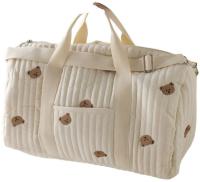 Om Home Bolsa de almacenamiento – Bolso multifuncional para mujer – Bolso de maternidad – Bolso de viaje – Bolso de fin de semana – Bolso para mamás – Bolso de hombro/bolso tote – Apto para llevar en la mano, al hombro o cruzado – Ideal para la preparació - details 0