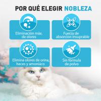 Nobleza Pack Ahorro 8 bolsas Arena de Sílice Para Gatos – Absorción Ultra y Control de Olores (3,8L / 1,5kg) - details 1