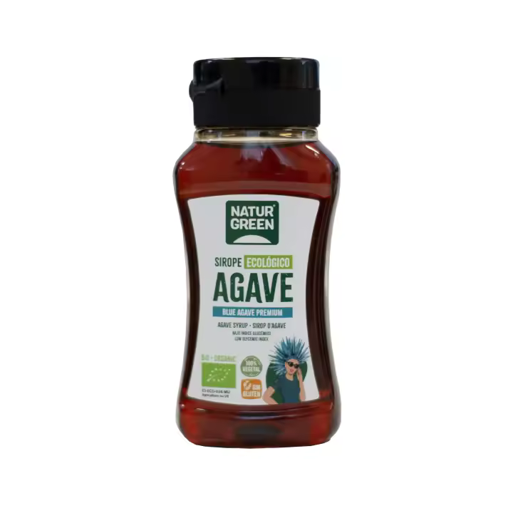 Pack 3x Sirope de Agave Bio 236 ml/340g NaturGreen - 1