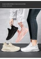Zapatillas De Deporte Para Mujer Ligera Y Cómoda Con Cordones Transpirables Para Gimnasio Trabajo Y Ropa Casual Zapatillas De Malla Antideslizantes - details 2
