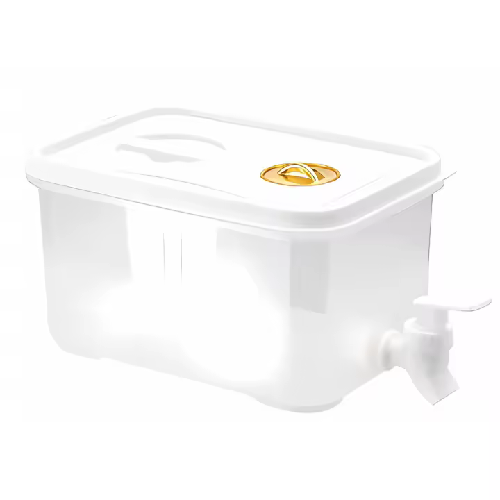 Dispensador De Jugos Resistente a Altas Temperaturas 3.5/5/10L Con Diseño De Filtro Y Grifo Para Refrescos Y Agua Sin BPA - 1