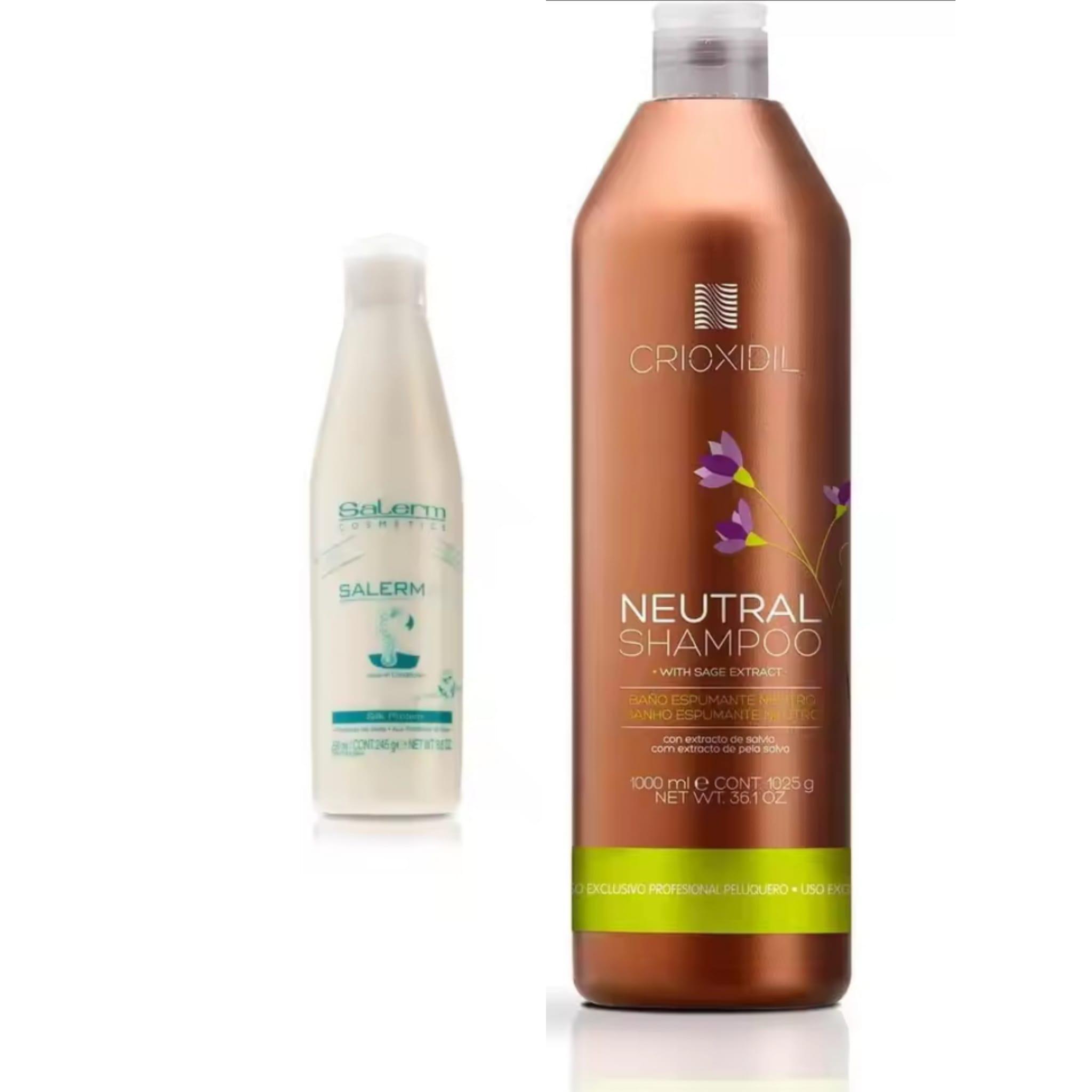 SALERM 21 250ml + regalo de CHAMPÚ NEUTRO PH 5.5 CRIOXIDIL 1 litro.